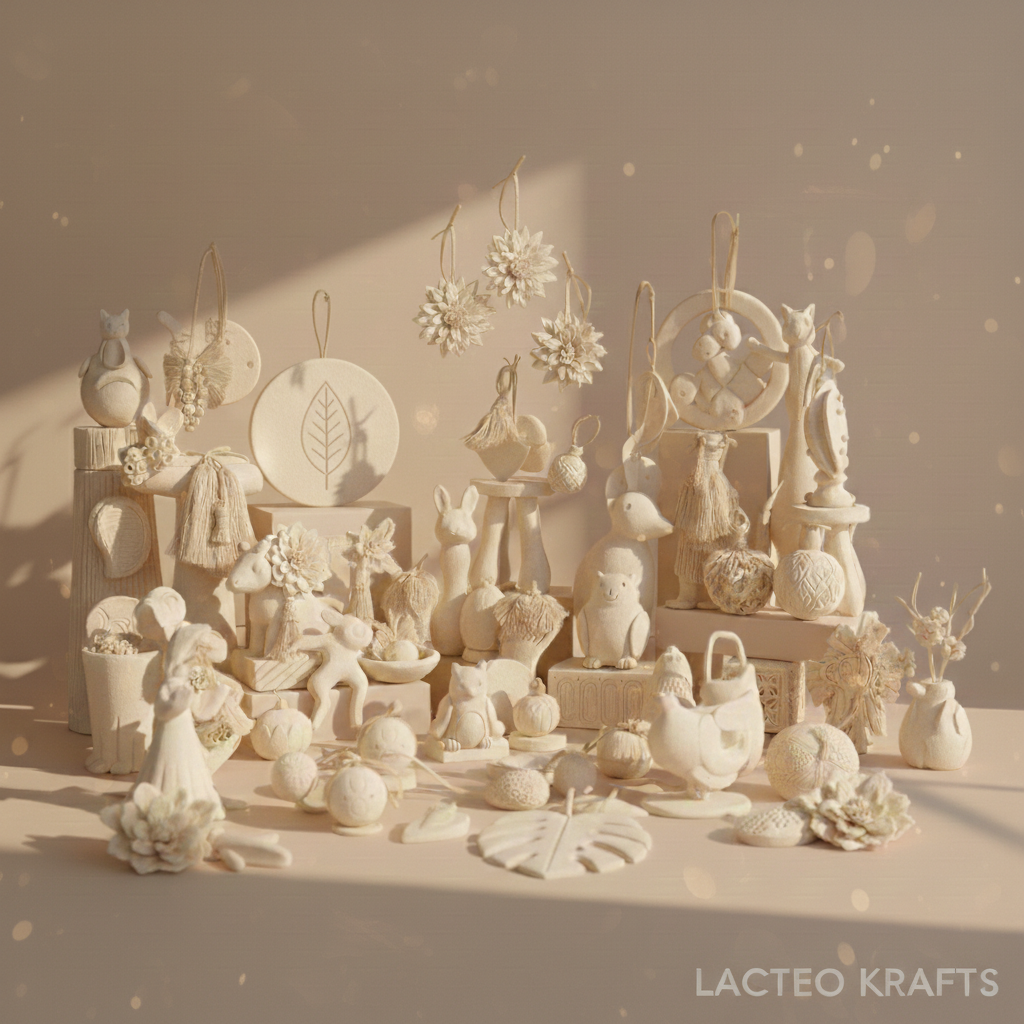 Collection of finished pieces